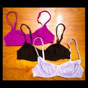Free People “Cheeky Lace” Bras